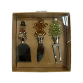 Juego  cuchillos para queso 3pz 17x17